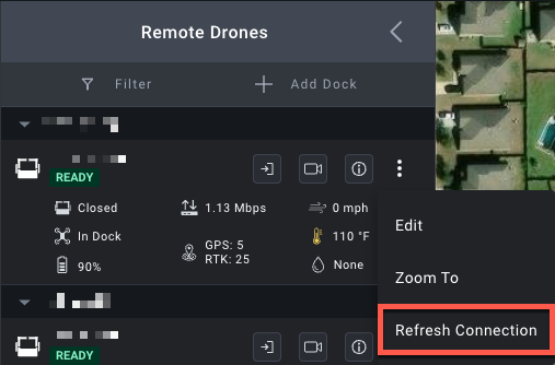 Current Refresh Connection