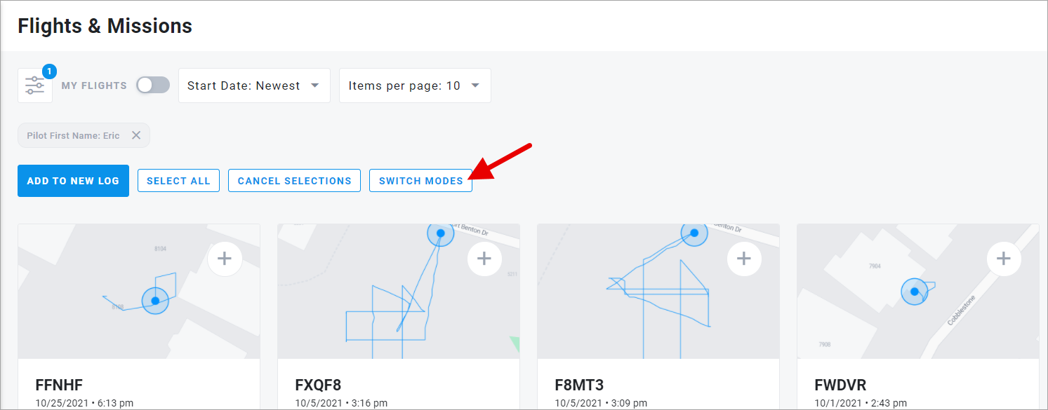 Applying A COA To Multiple Flights DroneSense Support