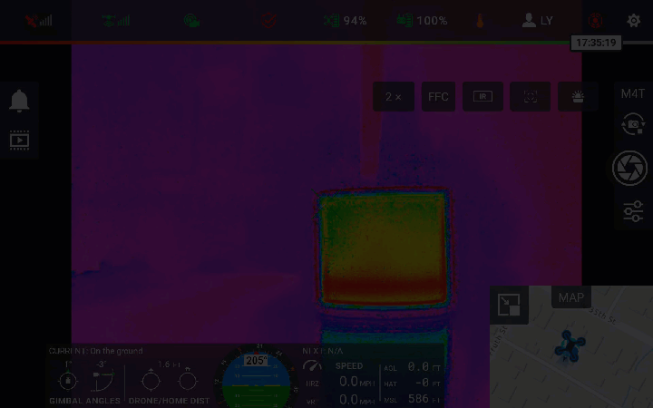 Animated image showing Thermal Upscaling