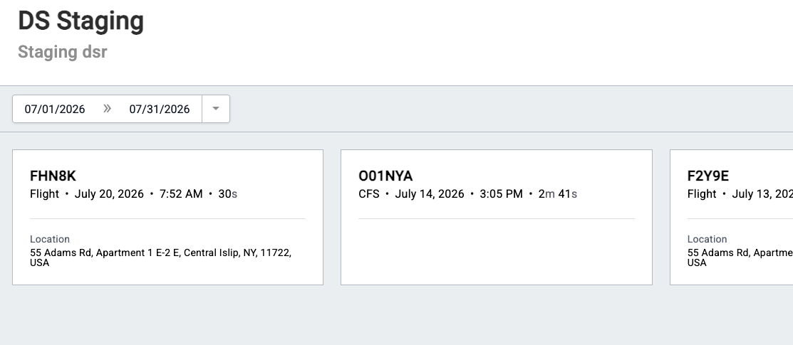 Public Dashboard example