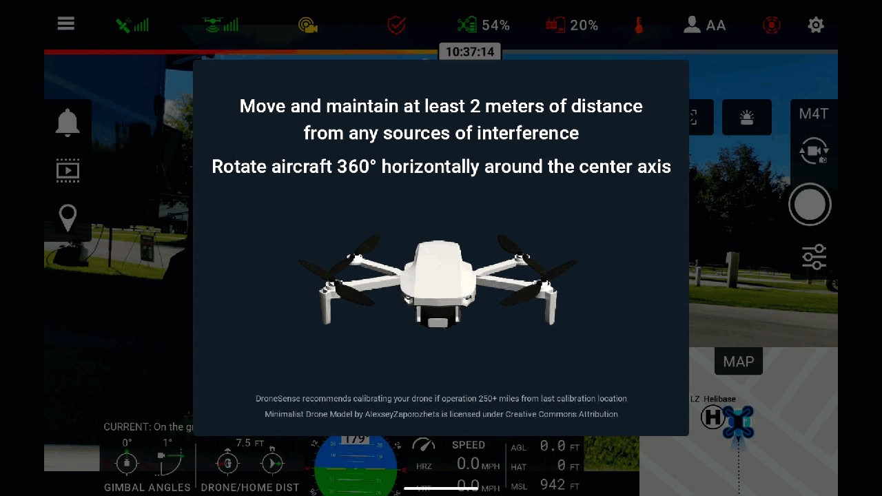 New Compass Calibration Animation